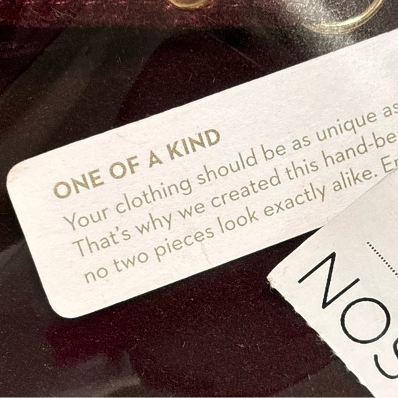 Chico’s New beaded beauty maroon party clutch - Picture 9 of 10